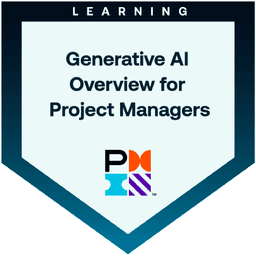 PMI Generative AI for Project Managers badge